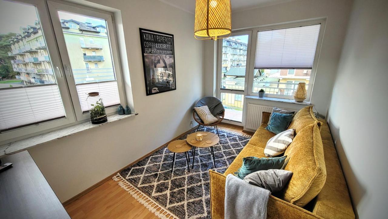 Apartament Dana Piekna Plaza Wydmy Las ウストカ エクステリア 写真